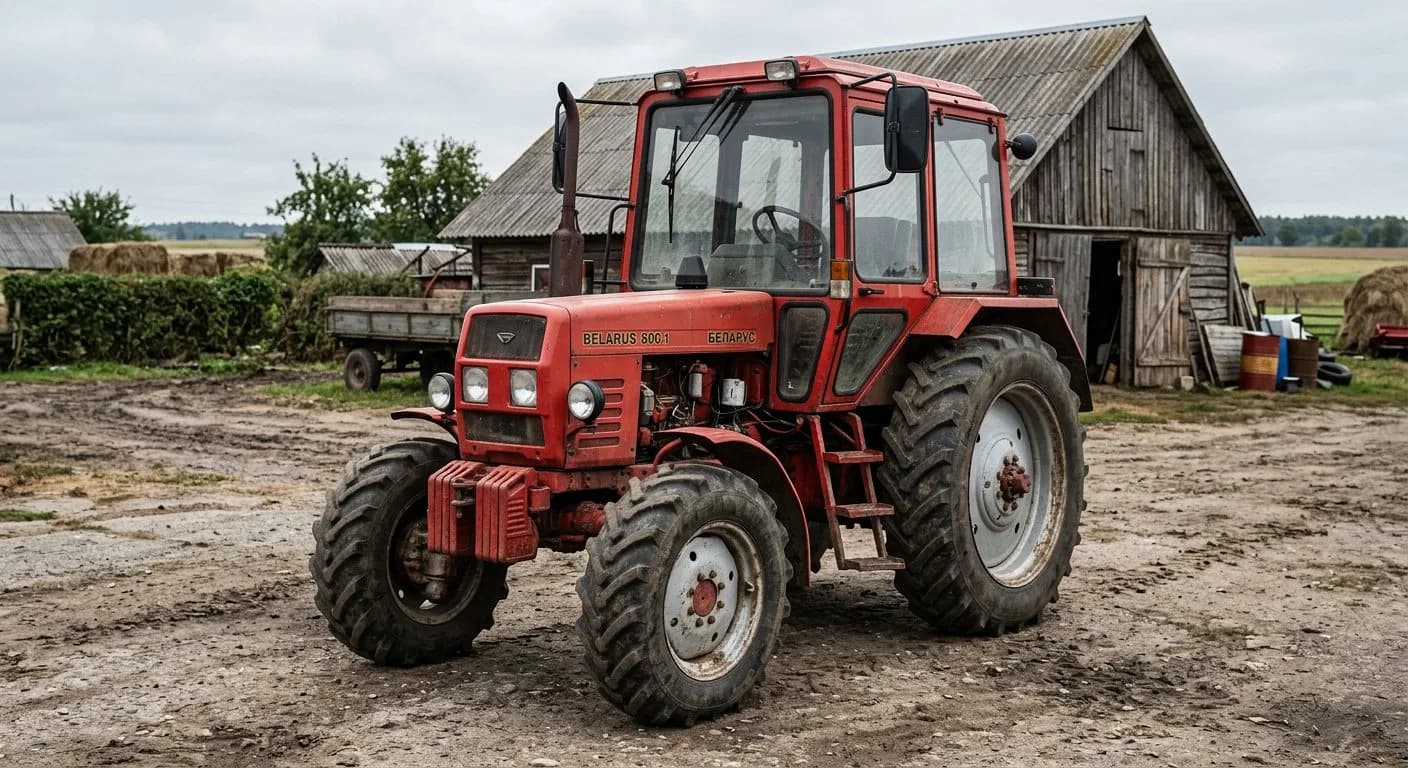 Belarus 800.1 · 4.600 horas · simple y fiable
