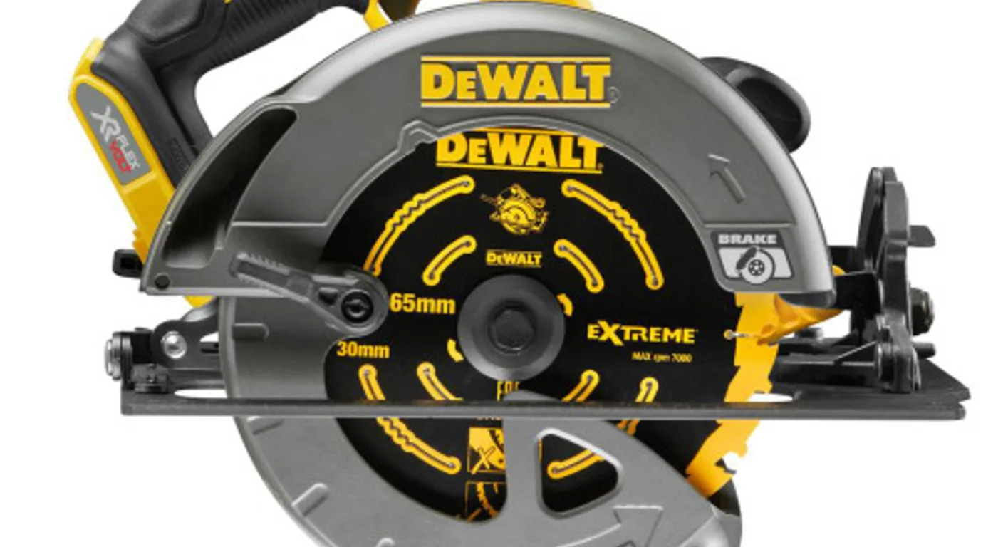 Sierra circular DeWalt DCS575 · batería 54V