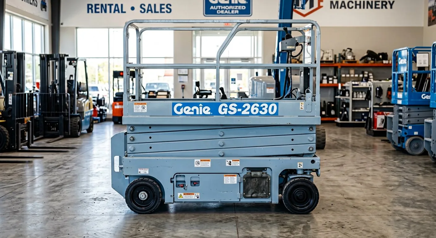 Plataforma de tijera Genie GS-2630 · eléctrica en venta