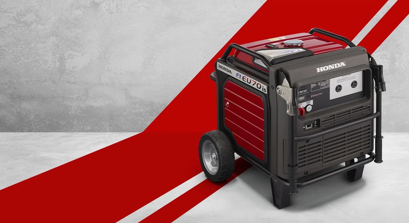 Honda EU70is · 7 kVA inverter · prácticamente nuevo en venta